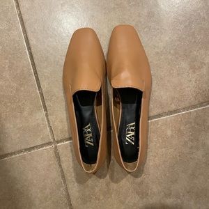 New Zara leather shoes